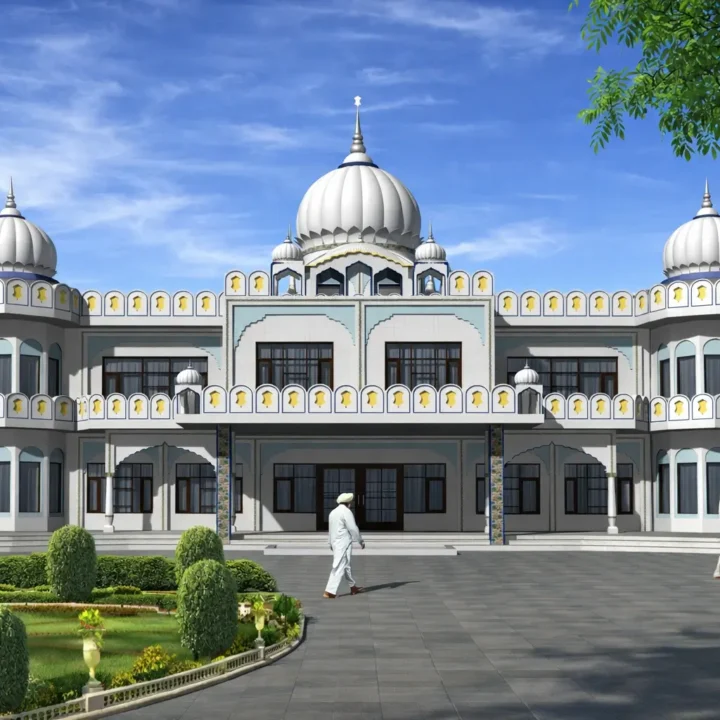 Proposed Gurudwara Sahib Architectural Design | Fatehpur, Nakodar – Jalandhar