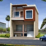 Hothi Shop – Contemporary Commercial Building Elevation Design