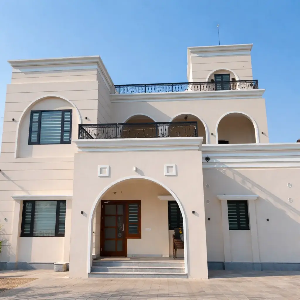 Nijjar Niwas – Luxury 4BHK Corner Home | Neo-Classical Style