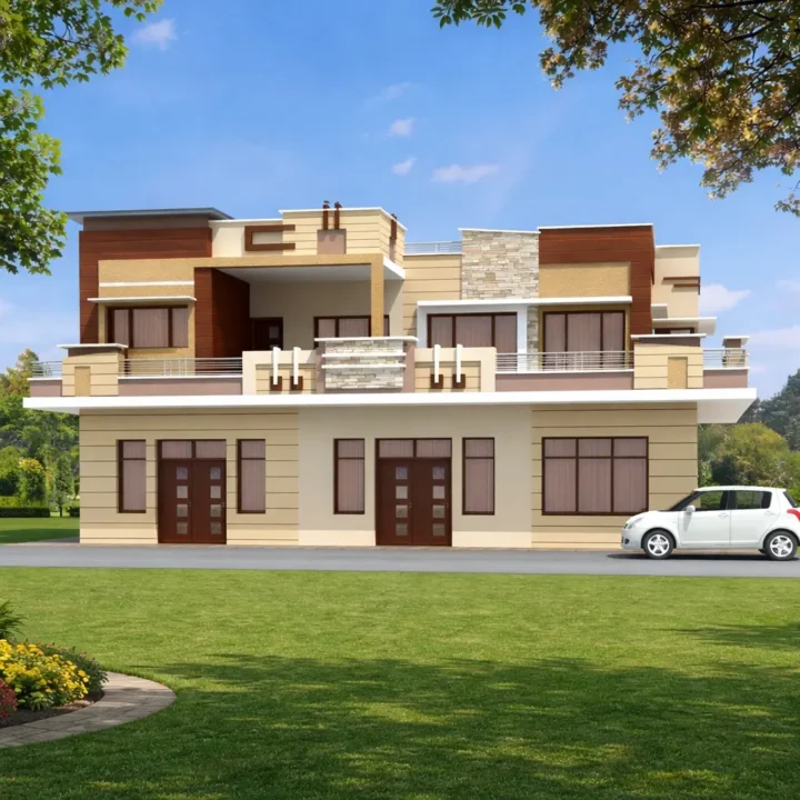 Contemporary Residential Elevation Design – Residence of SHO Lakhvir Singh