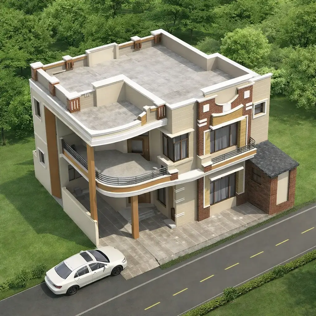 Proposed Modern Residence for GS Khandola – Luxury Residential Architecture & Design Project