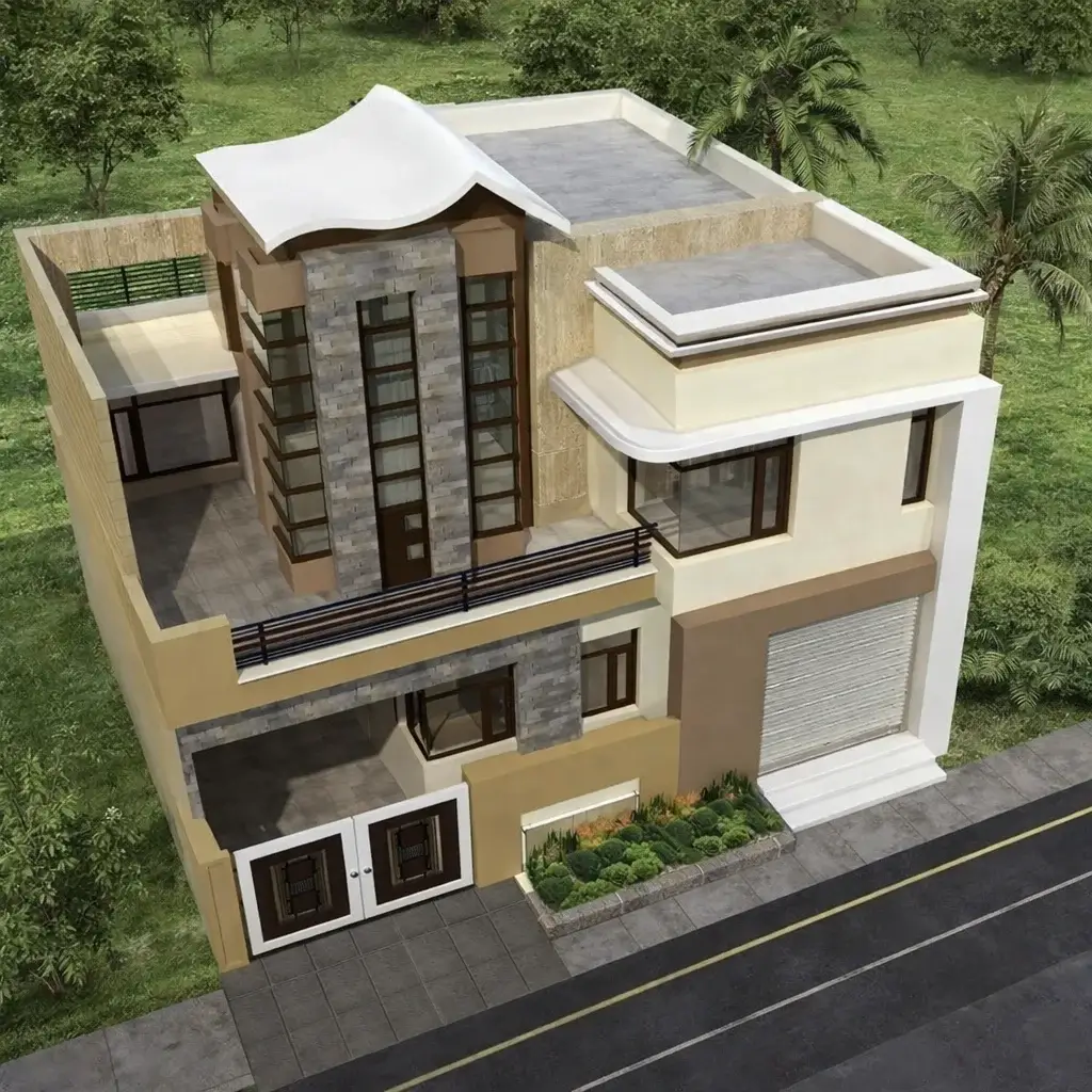 Proposed Modern Residence for Sardar Bhagwant Singh – Luxury Residential Architecture & Design Project