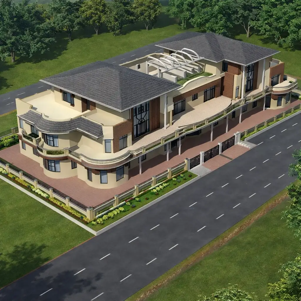 Proposed Modern Residence for SS Malhi at Malliah Khurd – Luxury Residential Architecture & Planning