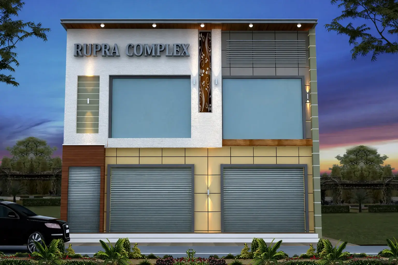 Rupra Complex Commercial Project Proposal | Contemporary Commercial Architecture