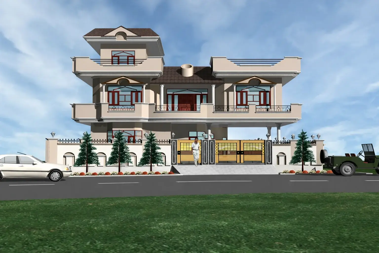 Sustainable & Modern Residence Design for Harinder Singh Chhina